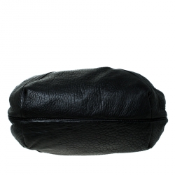 Pre Owned Fendi Black Nappa Leather Spy Bag