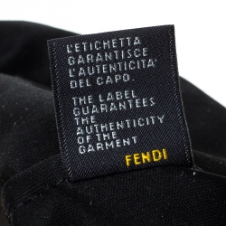 Fendi Tobacco Zucca Canvas Pouch