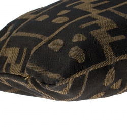 Fendi Tobacco Zucca Canvas Pouch