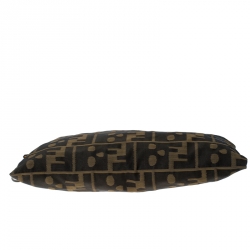 Fendi Tobacco Zucca Canvas Pouch