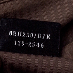 Pre Owned Fendi Light Brown Leather Medium 2Jours Tote