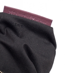 Fendi Purple Leather Maxi Baguette Flap Shoulder Bag