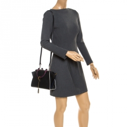 Pre Owned Fendi Back Leather Mini 3Jours Tote