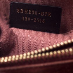 Pre Owned Fendi Old Rose Leather Medium 2jours Tote