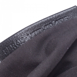 Pre Owned Fendi Black Leather Mia Hobo