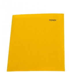 Pre Owned Fendi Black Patent Leather Large Peekaboo Top Handle Bag