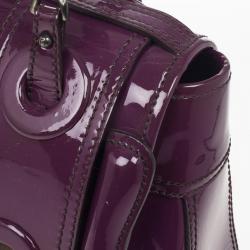 مملوكة مسبقًا Fendi Purple Patent Leather B Bag
