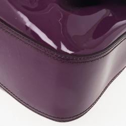 مملوكة مسبقًا Fendi Purple Patent Leather B Bag
