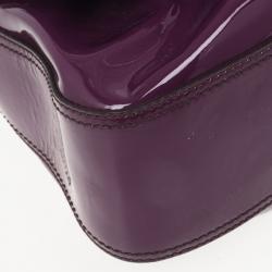 مملوكة مسبقًا Fendi Purple Patent Leather B Bag