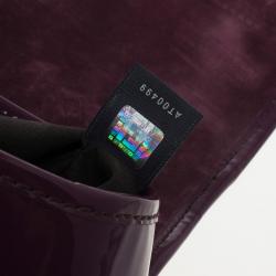 مملوكة مسبقًا Fendi Purple Patent Leather B Bag