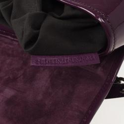 مملوكة مسبقًا Fendi Purple Patent Leather B Bag