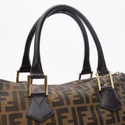 مملوكة مسبقًا Fendi Zucca Chef Medium Boston Bag