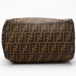 مملوكة مسبقًا Fendi Zucca Chef Medium Boston Bag