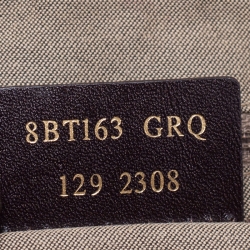 Pre Owned Fendi Metallic Gold/Pink Leather Mia Crossbody Bag