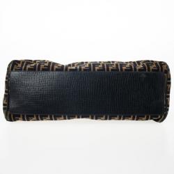 مملوكة مسبقًا Fendi Velour Zucca Bag Du Jour Tote