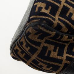 مملوكة مسبقًا Fendi Velour Zucca Bag Du Jour Tote