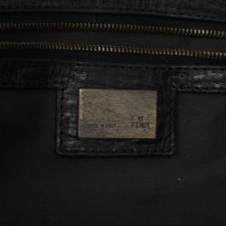 مملوكة مسبقًا Fendi Velour Zucca Bag Du Jour Tote