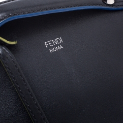 Pre Owned Fendi Black Calf Leather Small By The Way Crossbody Bag