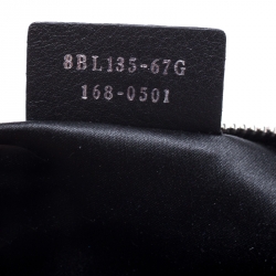 Pre Owned Fendi Black Calf Leather Small By The Way Crossbody Bag