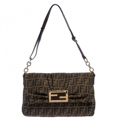 FENDI Zucca Mia Tote Tobacco 1260629