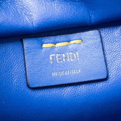 Pre Owned Fendi Yellow Leather Small 3Jours Tote