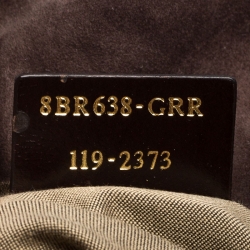 Pre Owned Fendi Brown Animal Print Calfhair Mama Forever Shoulder Bag