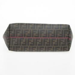 Pre Owned Fendi Brown Zucca Tote