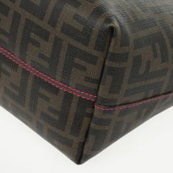 Pre Owned Fendi Brown Zucca Tote