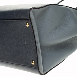 Pre Owned Fendi Grey Leather 3Jours Tote