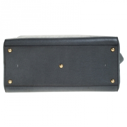 Pre Owned Fendi Grey Leather 3Jours Tote