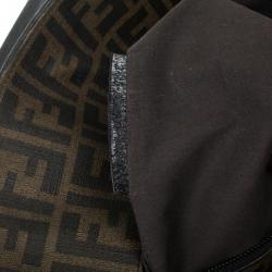 مملوكة مسبقًا Fendi Brown Woven Zucca Spalmati Shopping Tote