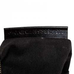 Pre Owned Fendi Brown Metallic Zucca Canvas Chef Hobo