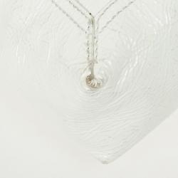 Pre Owned Fendi White Patent Shoulder Bag