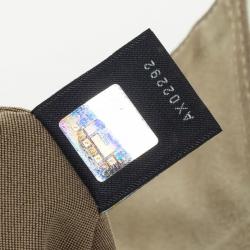 Pre Owned Fendi White Patent Shoulder Bag