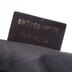 Pre Owned Fendi Tobacco Zucca Canvas and Leather Mia Shoulder Bag