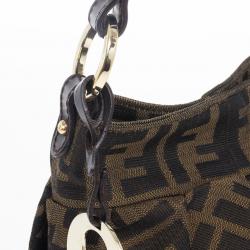 Pre Owned Fendi Zucca Mini Chef Hobo