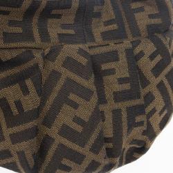 Pre Owned Fendi Zucca Mini Chef Hobo