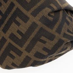Pre Owned Fendi Zucca Mini Chef Hobo