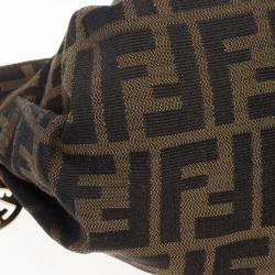 Pre Owned Fendi Zucca Mini Chef Hobo