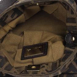 Pre Owned Fendi Zucca Mini Chef Hobo