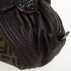 Pre Owned Fendi Zucca Mini Spy Bag