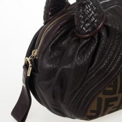 Pre Owned Fendi Zucca Mini Spy Bag