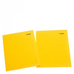 Pre Owned Fendi Tobacco Canvas Large Pequin Stripe Claudia Shoulder Bag