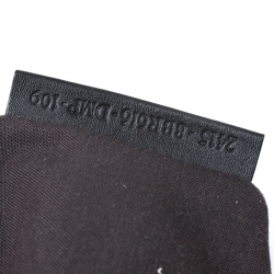 Pre Owned Fendi Black Zucca Canvas Large Mia Shoulder Bag