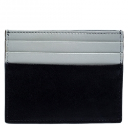 Pre Owned Fendi Tri Color Leather By The Way Card Holder