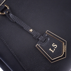 Pre Owned Fendi Black Leather Mini 2Jours Tote