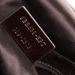 Pre Owned Fendi Metallic Brown Leather Mama Forever Large Flap Shoulder Bag