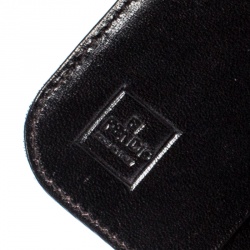 Pre Owned  Fendi Brown/Beige Zucchino Canvas Zip Around Compact Wallet 