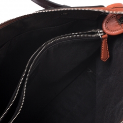 Fendi Rust/Maroon Leather Medium By The Way Boston Bag