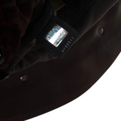 Pre Owned Fendi Zucca Brown Suede Small Magic Bag